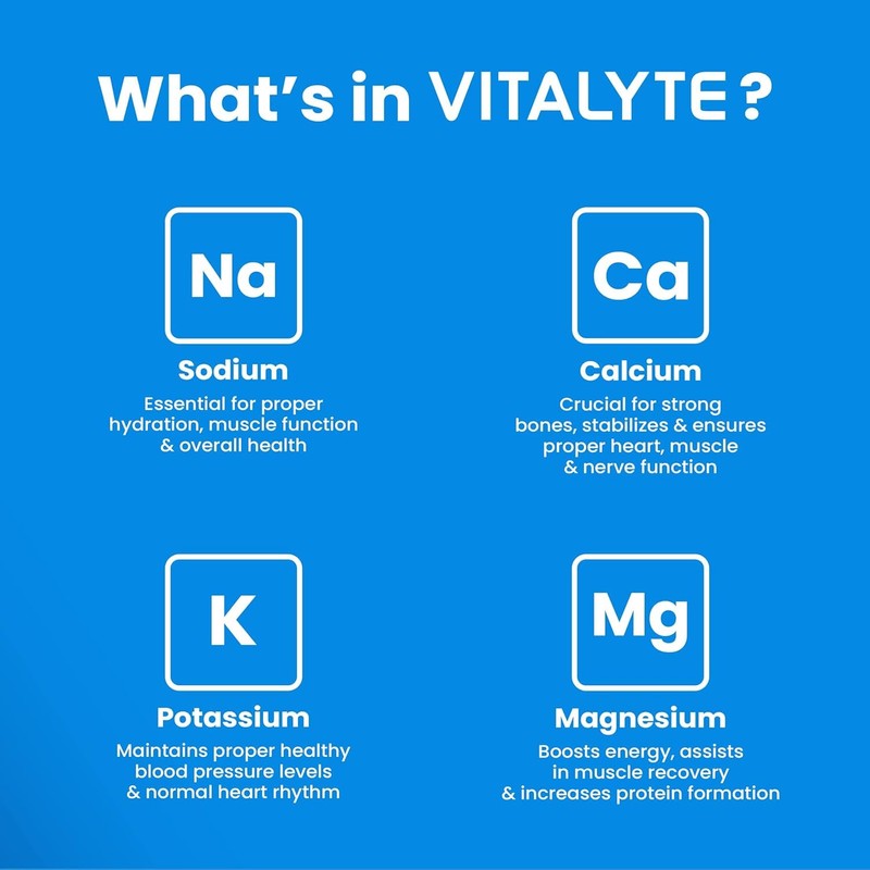 Vitalyte Electrolyte Powder (35 oz, 40 Servings Per Container)-Isotonic Drink