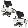 Ensenior 1800LM Solar Flood Lights Outdoor, Motion Sensor Outdoor Light