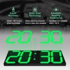 CHKOSDA LED Large Digital Wall Clock, Oversize Wall Clock with