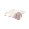 Mamas & Papas Baby/Toddler Super Soft Comforter, Pink Bunny
