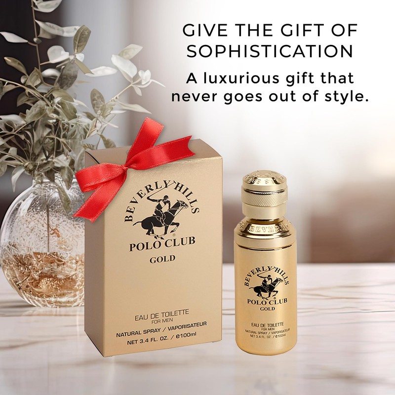 Beverly Hills Polo Club GOLD - Cologne for Men with