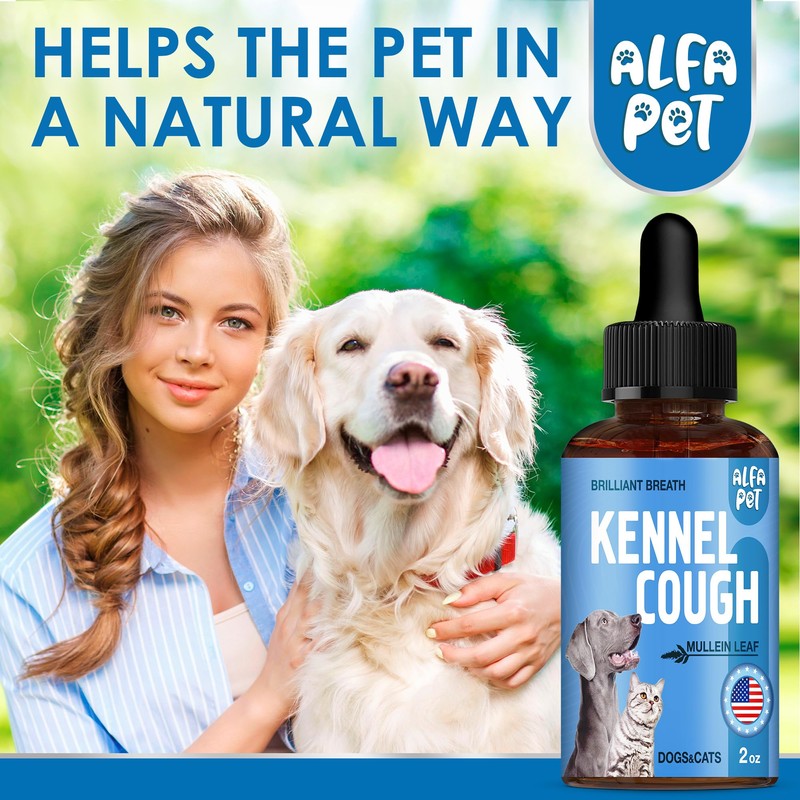 Dog Cough Treatment Liquid • Kennel Cough for Dogs &