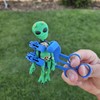 3D Printed Mini Mechanical Hand, Over-Designed Mechanical Decompression Handle, Mini