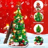 Advent Calendar 2025 Christmas Tree Building Set, 24 Days Countdown