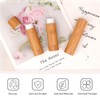 Pack of 12 Empty Lipstick Sleeves with Bamboo Bowl, MERYSAN