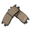 Torchbeam Rear Ceramic Disc Brake Pads Set Compatible with 2000-2010