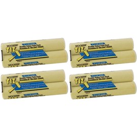 Wooster Brush R730-9 Tiz Foam Roller Cover, 1/8-Inch Nap, 2-Pack, 9-Inch Pack of 4