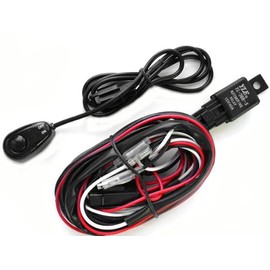Generic foguranpurire- Wiring Kit HID Supported Display LED with Switch with 1 Pcs