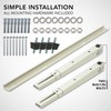 Ivation Outdoor Split Air Conditioner Mount Bracket, Heavy-Duty Wall Mounting