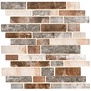 MSI Taos Interlocking Glass Mesh-Mounted Mosaic Tile for Kitchen Backsplash,