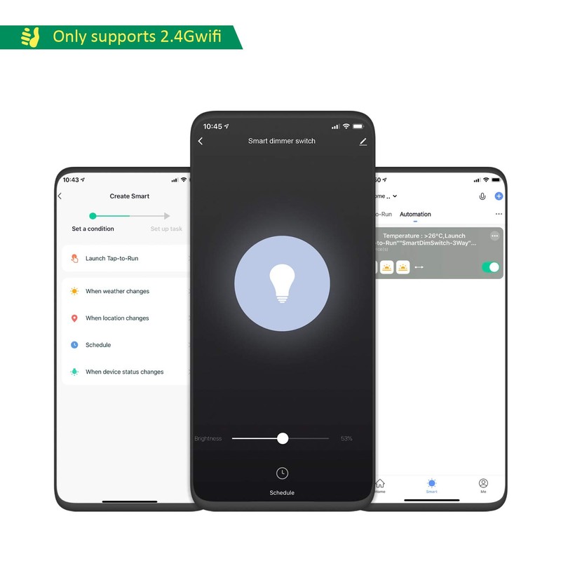 3 Way Smart Dimmer Switch by Martin Jerry | SmartLife