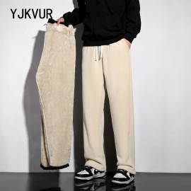 Toolzia Unisex Sherpa-Lined Winter Fleece Sweatpants