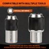2pcs Tap Socket Set, 3/8" Drive Tap Holder for Tight