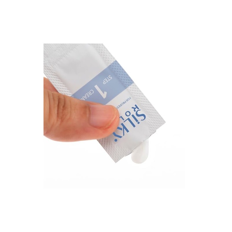 SILKY ROLLS False Eyelash Curl Set Cream, Set of 10