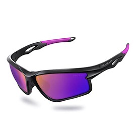 Sports Sunglasses Polarized for Women Men Cycling Running Driving Fishing Baseball Glasses TR90 Unbreakable Frame UV400 Protection