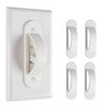 Lisol Wall Switch Guards Plate Covers Child Safety Security Home