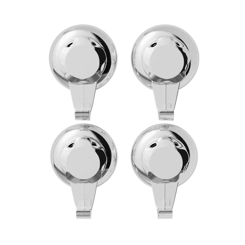 Bath ran7816 Compactor Epoxy Lacquered Steel Hooks Set of 4