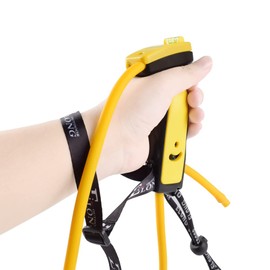 Archery Stretch Band Trainer Draw Training Aid Device Strength Stretch Band Exercises Skill Exercises for Recurve Bow Compound Shooting Children Adults Beginners Experts Yellow