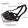 Dog Muzzle Metal Basket for Golden Retriever, Pit Bull Terrier,