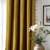 Leeva Luxury Velvet Blackout Curtains- 52x84 Inch Thermal Insulated Room