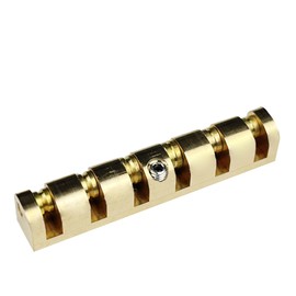 Kaynes 43mm Height Adjustable Brass Roller Guitar Nut Replacement for Les Paul LP SG Style Electric or Acoustic Guitars