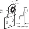 Slide-Co 16202-B Closet Door Roller Assembly, 3/4 In. Convex Edge
