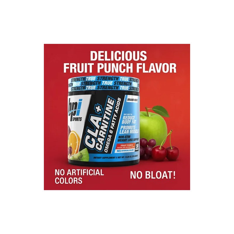 Bpi Sports Cla L-carnitina, Fruta Punch