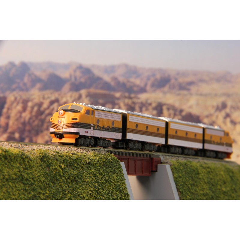Lok Han Z Gauge Z Shorty EMD F7 D&RGW ST012-3