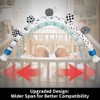 Baby Activity Arch bouncer toy bar, Black and White Geometric