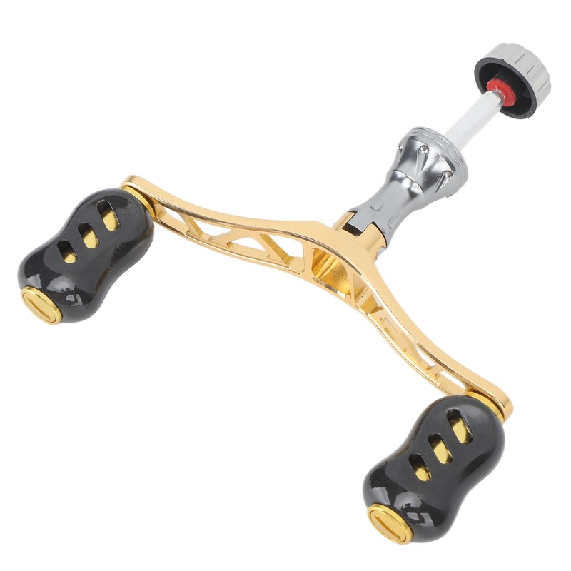 Black Power Fishing Reel Handle Grip Carbon Fiber Fishing Reel