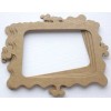 Unbranded {4} *FRILLY SCALLOP FRAME* Picture Frames Chipboard Die Cuts
