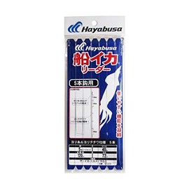 Hayabusa SR310 Ship Squid Leader, Yoli Thread & Yorichiwa Specifications, 7 Pieces, No. 6