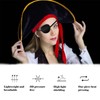 2 Stück Augenklappe Medizinisch,3D Verstellbare Augenklappe Pirat Eye Patches, für