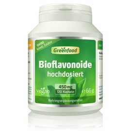 Bioflavonoids, 500 mg, Hochdosiert, 120 Vegi Capsules of Citrus fruits. Extra Strong Antioxidant. No Artificial Additives. GM Free. Vegan., , ,