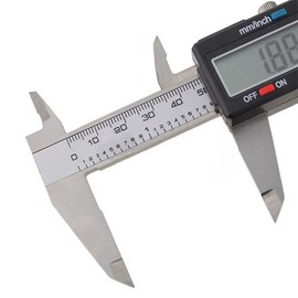 Accessotech 6" Digital Vernier Caliper Gauge Electronic Micrometer Measurement 150mm Depth