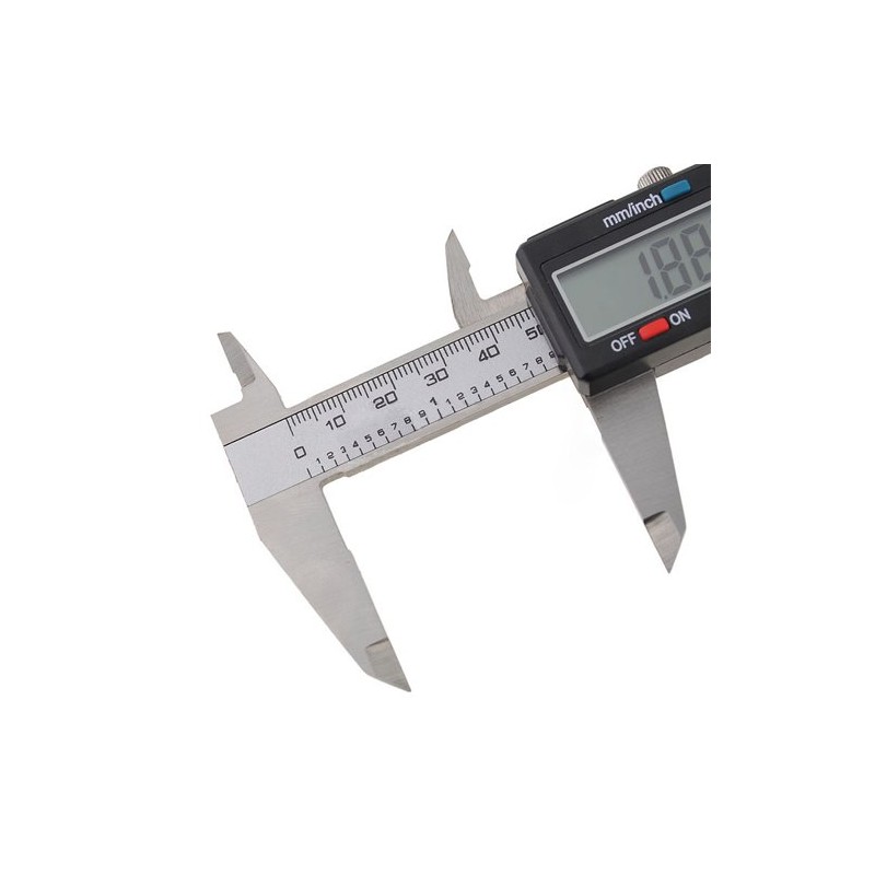 Accessotech 6" Digital Vernier Caliper Gauge Electronic Micrometer Measurement 150mm
