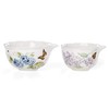 LENOX Butterfly Meadow 2-piece Nesting Bowl Set, 2.9 LB, Multi