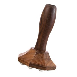 Ipetboom 4pcs Handheld Lymphatic Massager Wood Massage Brush Supply Arm Massager Wear-resistant Massage Tool