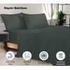ROYALE LINENS Bamboo Viscose Twin Sheet Set - Cooling Bed