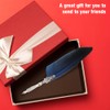 Vintage Retro Feather Dip Pen Alloy Nibs Calligraphy Writing Pen