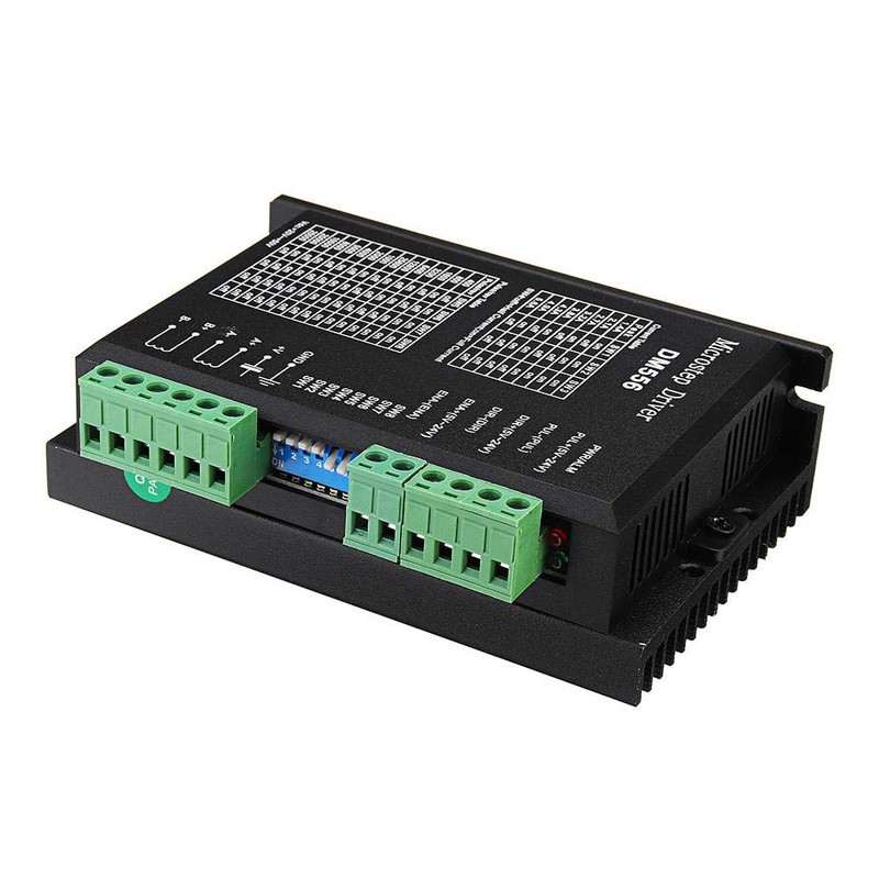 DollaTek 5.6A DC 24-50V 57/86 2 Phase Stepping Driver DM556