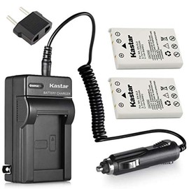 Kastar Battery 2-Pack + Charger Kit for EN-EL5, MH-61Charger, Coolpix 3700, 4200, 5200, 5900, 7900, P3, P4, P80, P90, P100, P500, P510, P520, P530, P5000, P5100, P6000, S10 Cameras