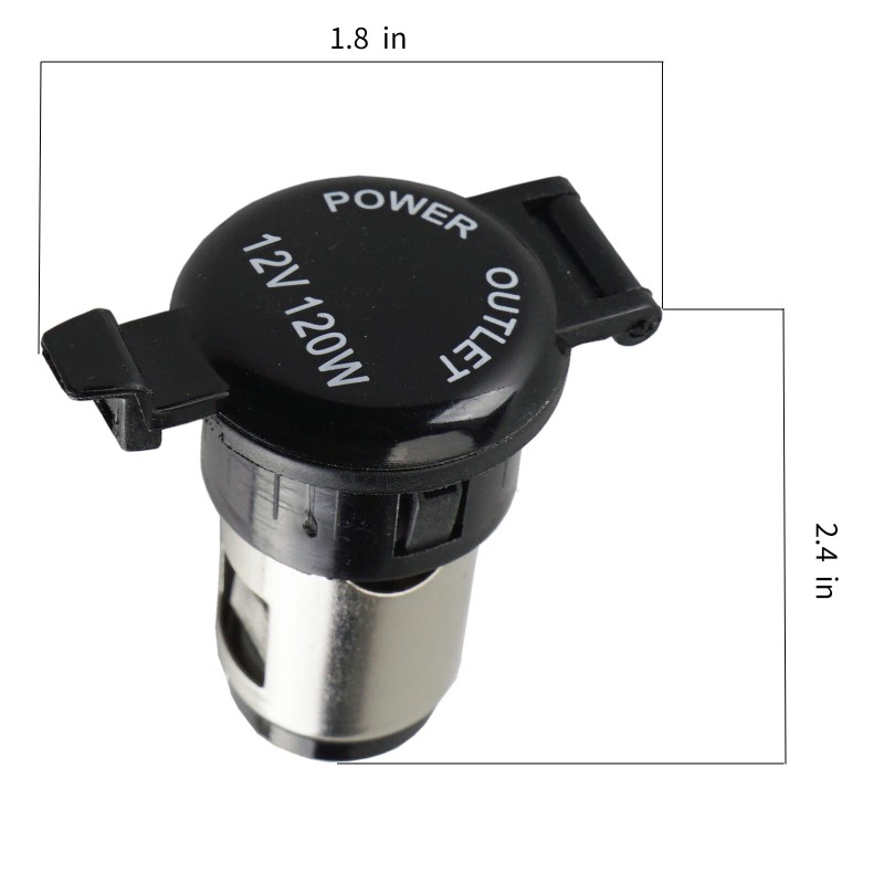 FARBIN 12V/24V Splitter Power Adapter Plug Outlet Parts Auto Lighter