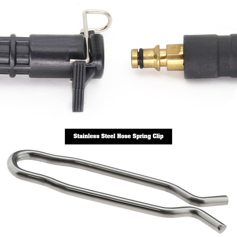 eMagTech 5PCS Pressure Washer Spring Clamp 50372210 Compatible with Karcher