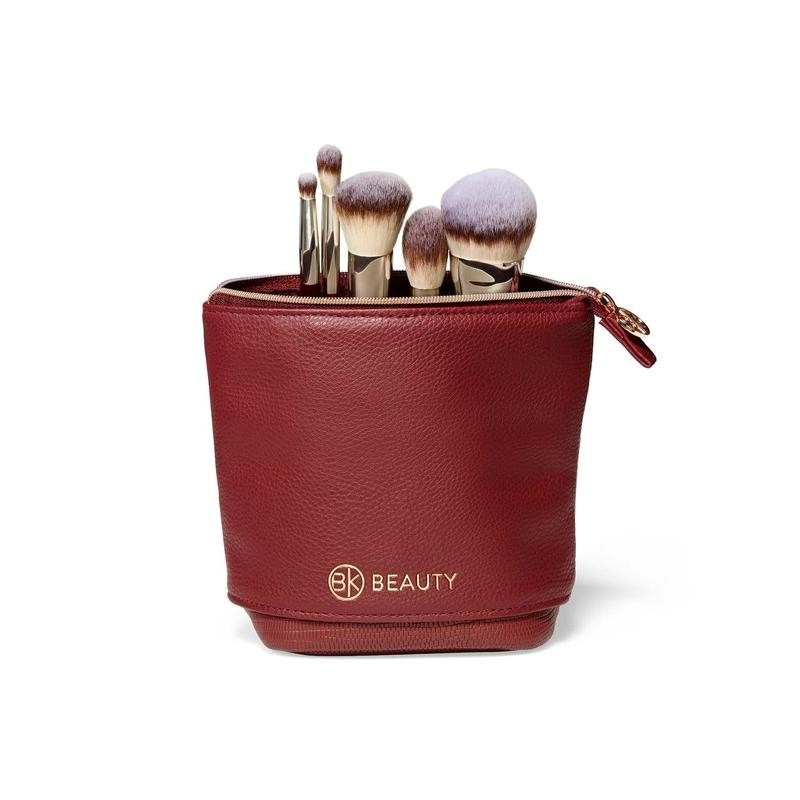 BK Beauty Standup Brush Holder & Travel Makeup Bag