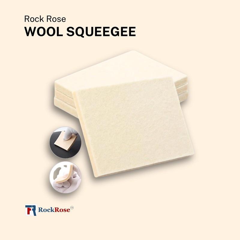 Wool Soft Felt Squeegee: Versatile Window Tint and Vinyl Wrapping