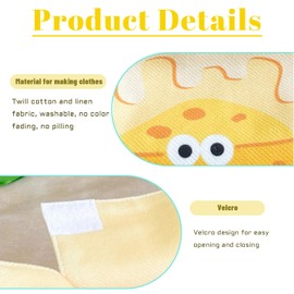 KASESSS 2 Pieces Tissue Box Holder, Fabric Tissue Box Covers, Cute Tissue Holder, Tissue Box Cover Cheese Pattern, Folding Tissue Dispenser Box for Bathroom, Bedroom, Living Room, Office, Car, Yellow