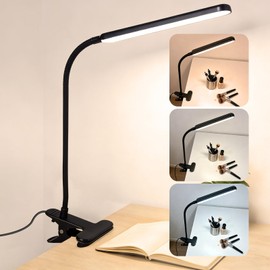 H HNMA HN LED Desk Lamp with Clamp for Reading,Nail Art & Painting