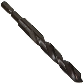 Light Seiki Super Hexagonal Shaft Ironwork Drill 0.4 in (10.0 mm) (Metal/Metal)