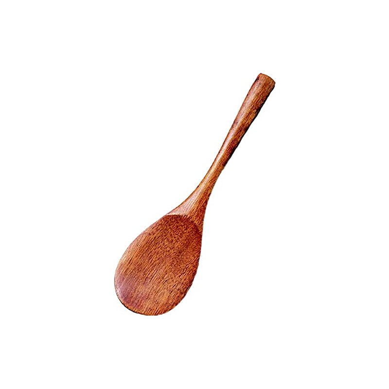 Fukui Craft Wooden Rice Spatula, Japanese Rice Spatula, Medium, For